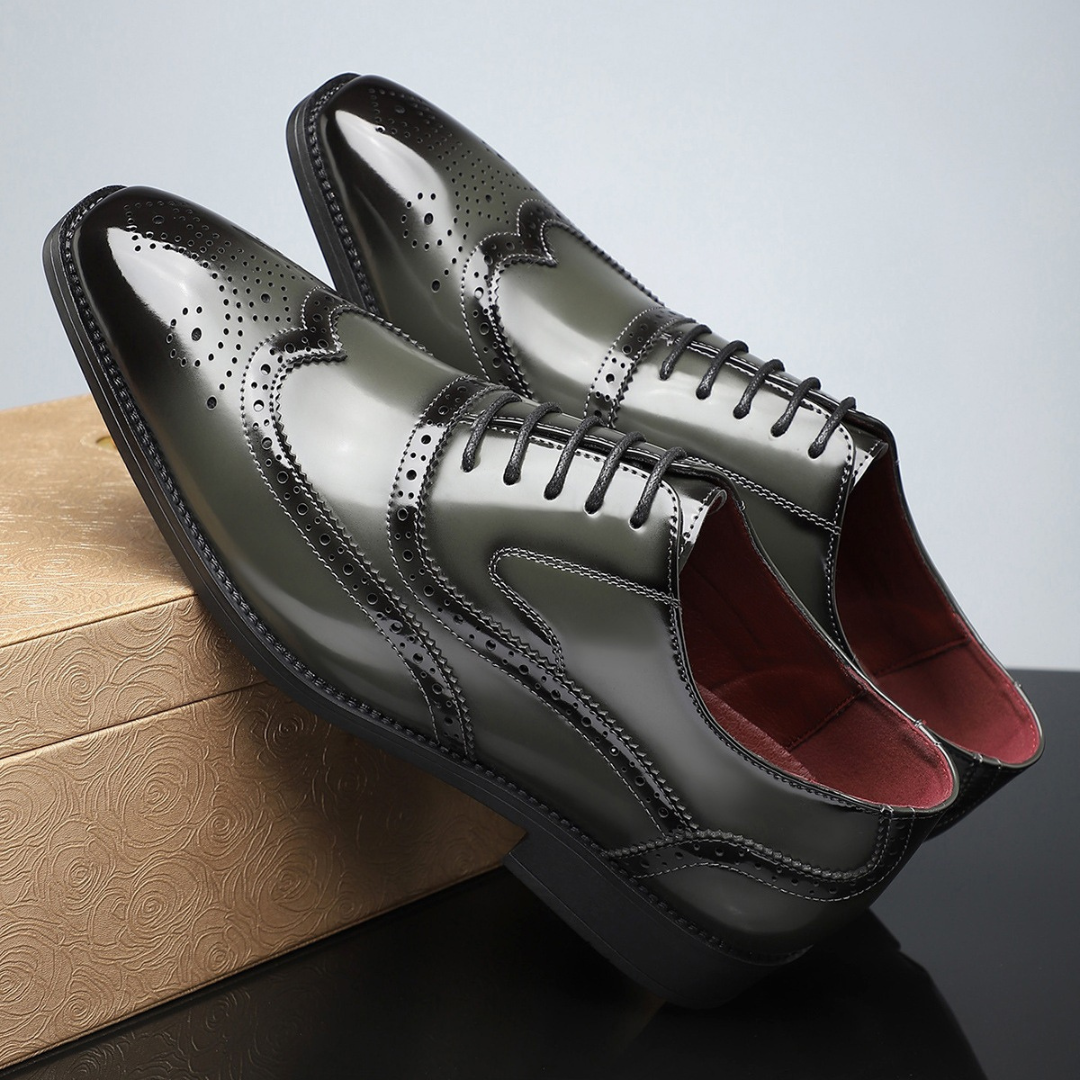 Van Beeck Amsterdam® | Wingtip Oxfords met Tijdloze Elegantie en Dagelijks Comfort voor Formele en Casual Looks