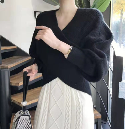 Van Beeck Amsterdam® | Elegante kruisgebreide trui