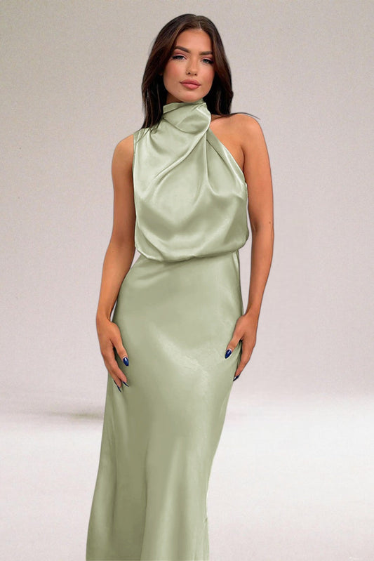 Van Beeck Amsterdam® | Satijnen Glamour Jurk
