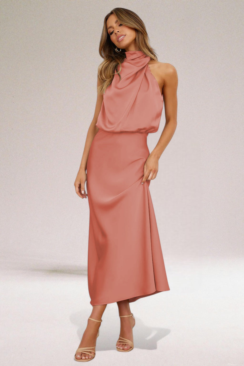 Van Beeck Amsterdam® | Satijnen Glamour Jurk