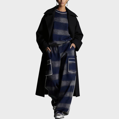 Van Beeck Amsterdam® | Jersey- en Broekset met ultiem comfort en flatterende look voor dagelijks en reizen