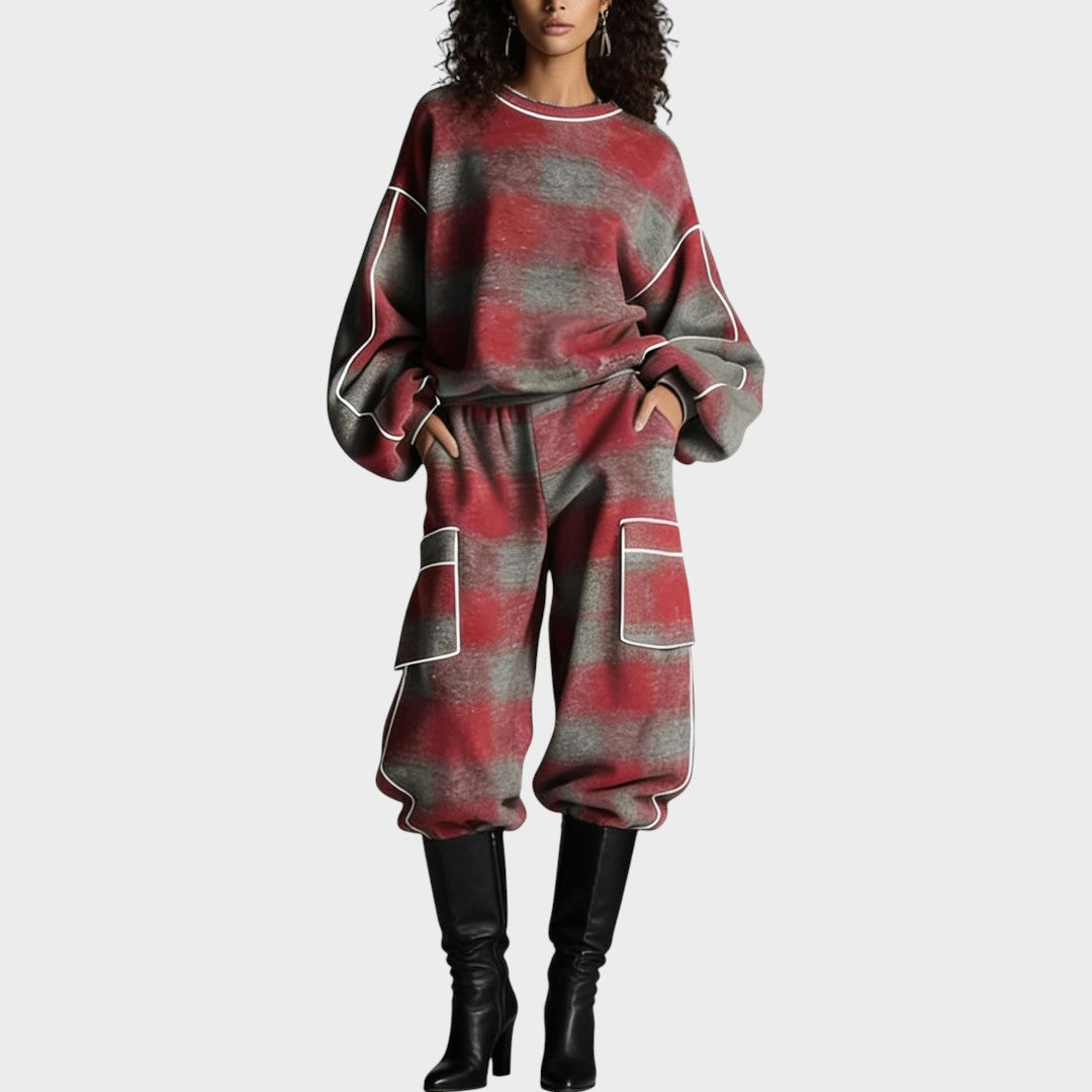 Van Beeck Amsterdam® | Jersey- en Broekset met ultiem comfort en flatterende look voor dagelijks en reizen