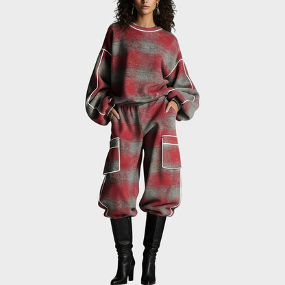 Van Beeck Amsterdam® | Jersey- en Broekset met ultiem comfort en flatterende look voor dagelijks en reizen