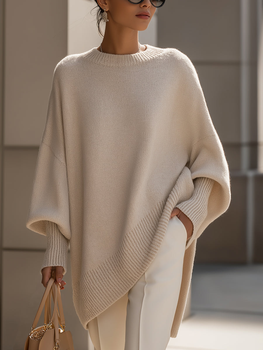 Van Beeck Amsterdam® | Oversized Lange Modieuze Trui