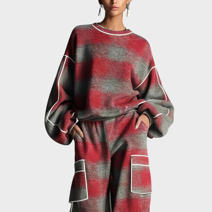 Van Beeck Amsterdam® | Jersey- en Broekset met ultiem comfort en flatterende look voor dagelijks en reizen