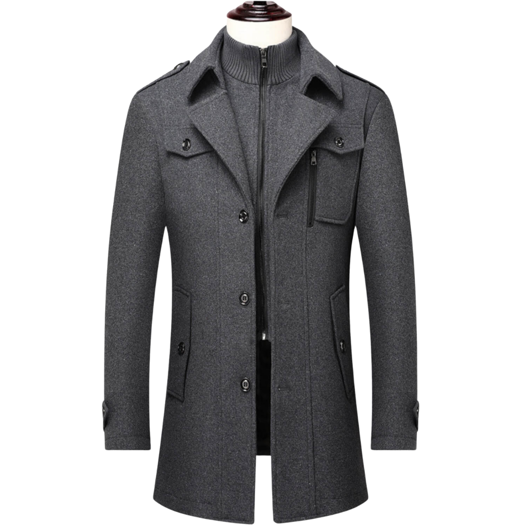 Van Elst Mode®| Winter mantel, Britse Stijl