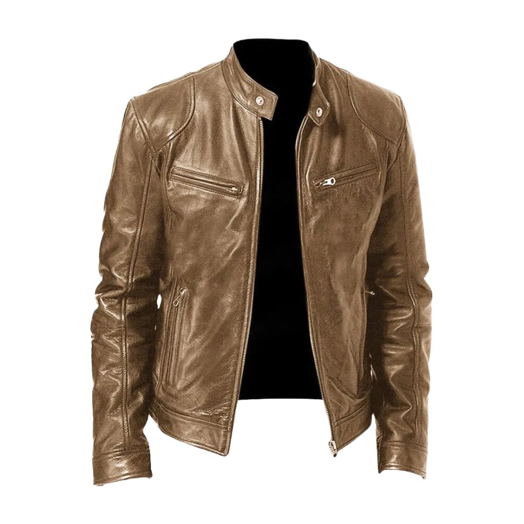 Van Beeck Amsterdam® | Casual kunstleren Jack