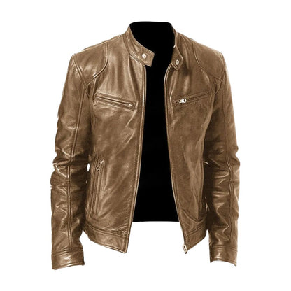 Van Beeck Amsterdam® | Casual kunstleren Jack
