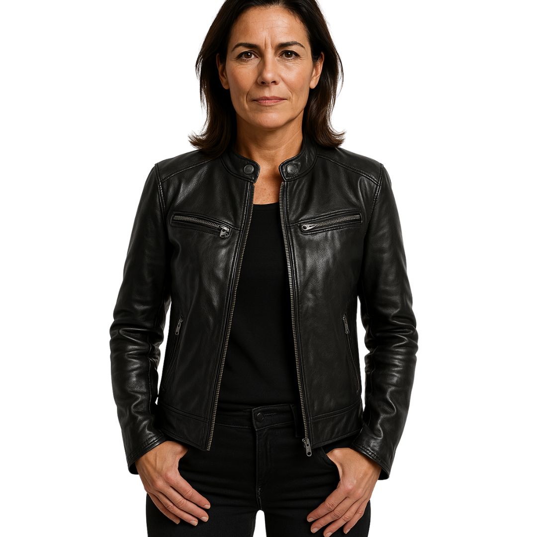 Van Beeck Amsterdam® | Casual kunstleren Jack
