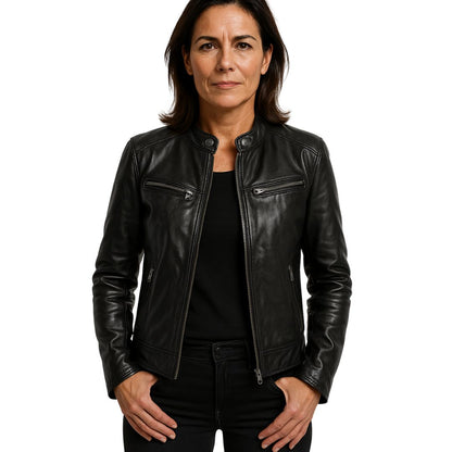 Van Beeck Amsterdam® | Casual kunstleren Jack