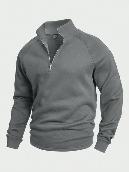Van Elst Mode® | Zip-up met halve rits