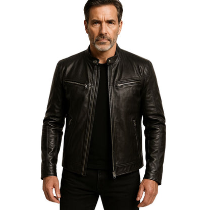 Van Beeck Amsterdam® | Casual kunstleren Jack