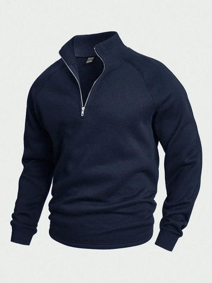 Van Elst Mode® | Zip-up met halve rits