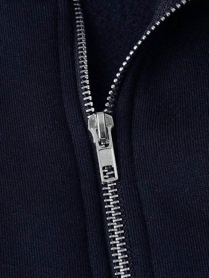 Van Elst Mode® | Zip-up met halve rits