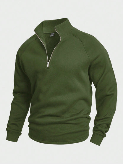 Van Elst Mode® | Zip-up met halve rits