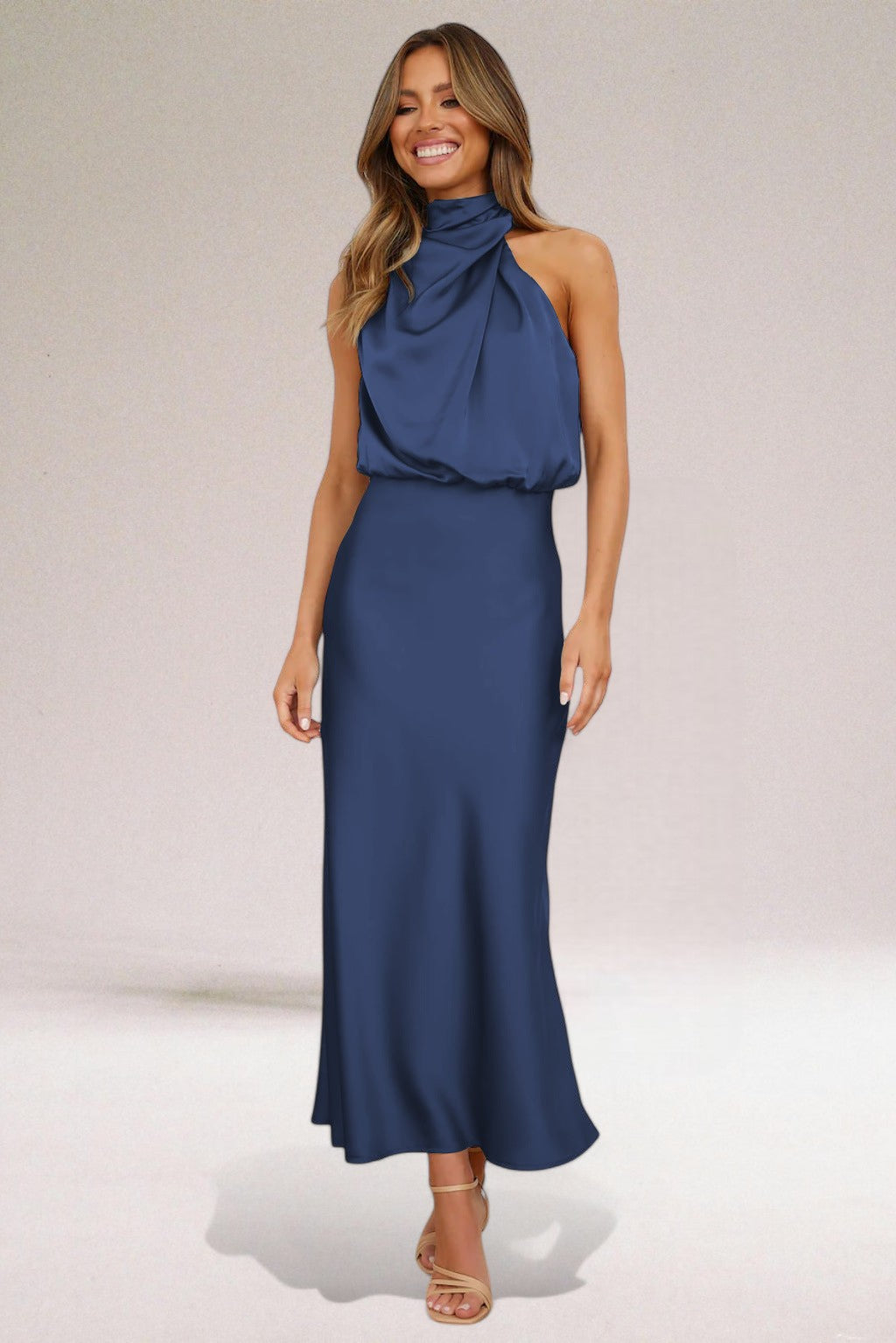 Van Beeck Amsterdam® | Satijnen Glamour Jurk