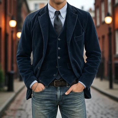 Van Elst Mode® | 2-DELIGE PAK: BLAZER EN VEST