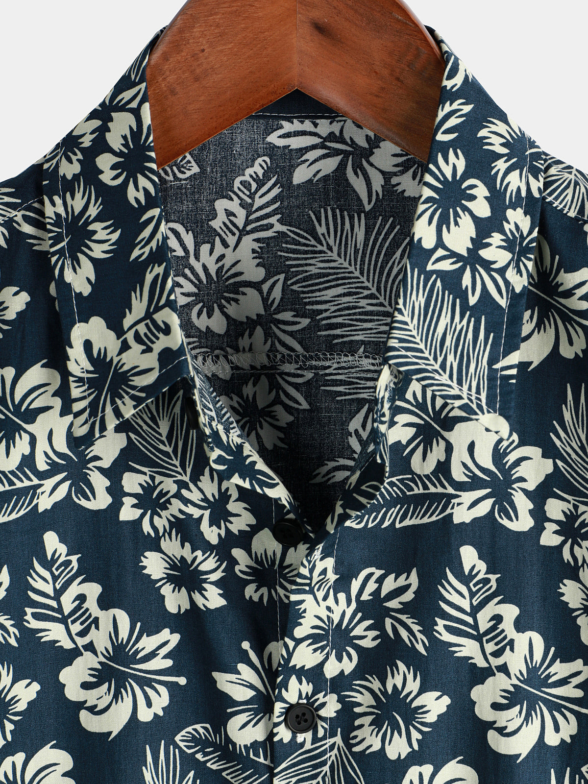 Van Elst Mode®| Katoenen Hawaii Overhemd met Korte Mouwen