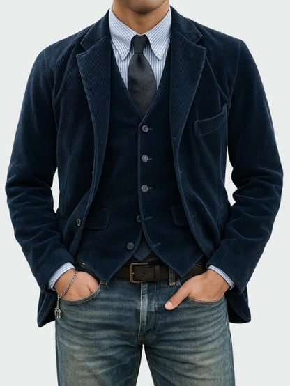 Van Elst Mode® | 2-DELIGE PAK: BLAZER EN VEST