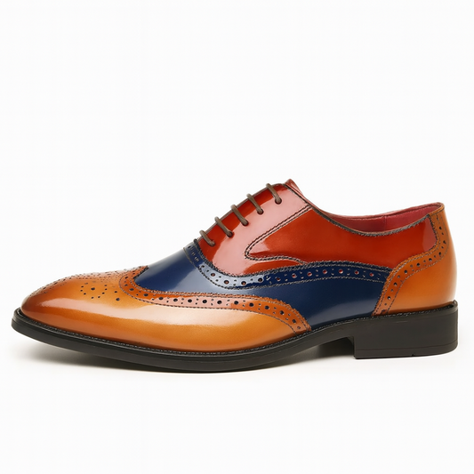 Van Beeck Amsterdam® | Wingtip Oxfords met Tijdloze Elegantie en Dagelijks Comfort voor Formele en Casual Looks