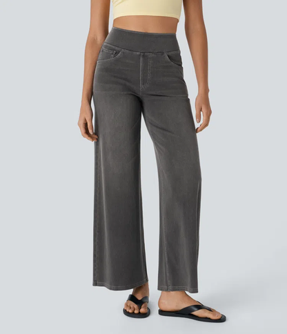 Van Beeck Amsterdam® | Comfortabele jeans met hoge taille