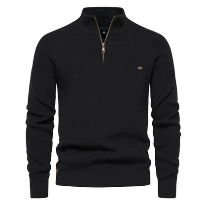 Van Elst Mode® | Gebreide Zip-Up Trui