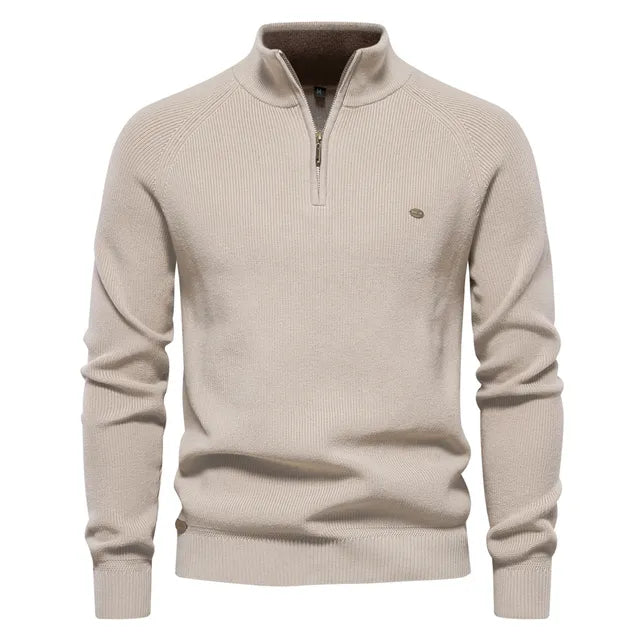 Van Elst Mode® | Gebreide Zip-Up Trui