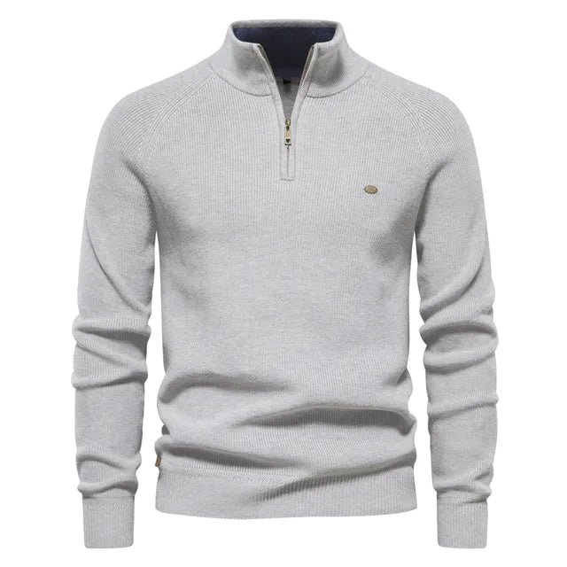 Van Elst Mode® | Gebreide Zip-Up Trui
