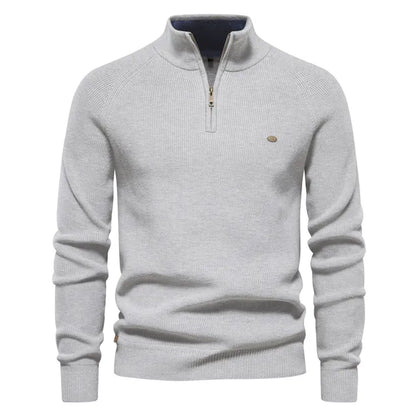Van Elst Mode® | Gebreide Zip-Up Trui