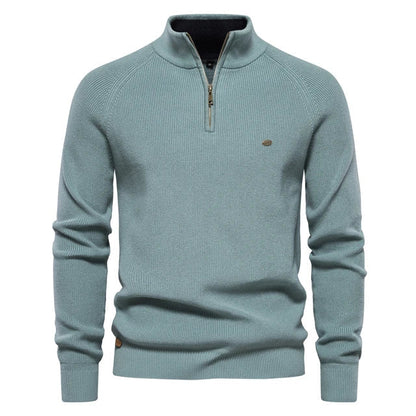 Van Elst Mode® | Gebreide Zip-Up Trui
