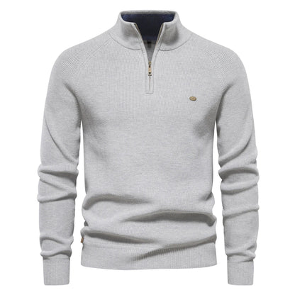 Van Elst Mode® | Gebreide Zip-Up Trui