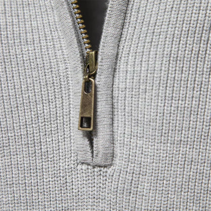 Van Elst Mode® | Gebreide Zip-Up Trui