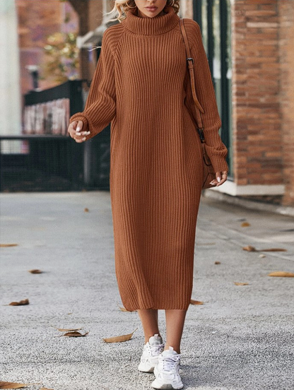 Van Beeck Amsterdam® | Casual Gebreide Jurk