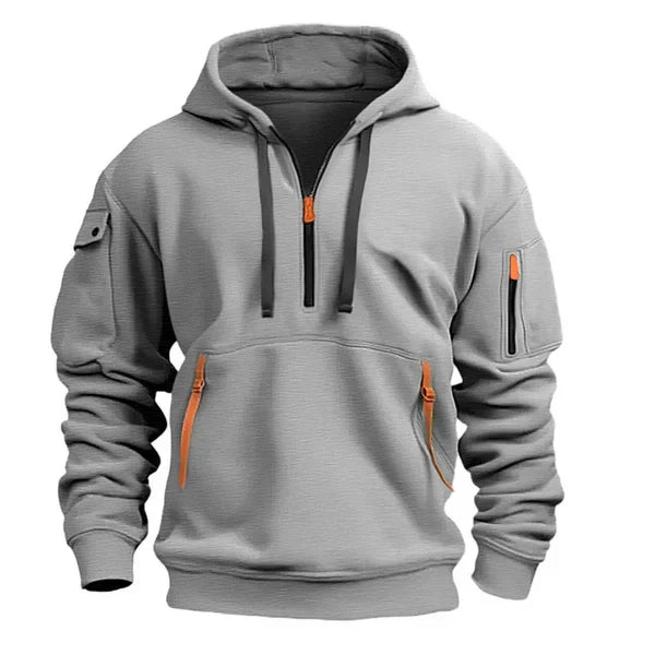 Van Elst Mode® | Stijlvolle Hoodie met ritszakken (TIJDELIJK 1+1 GRATIS!)