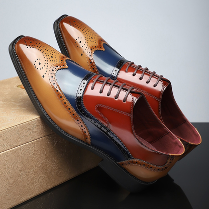 Van Beeck Amsterdam® | Wingtip Oxfords met Tijdloze Elegantie en Dagelijks Comfort voor Formele en Casual Looks