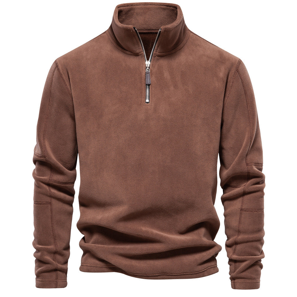 Van Beeck Amsterdam® | Trui Met Kwart Rits
