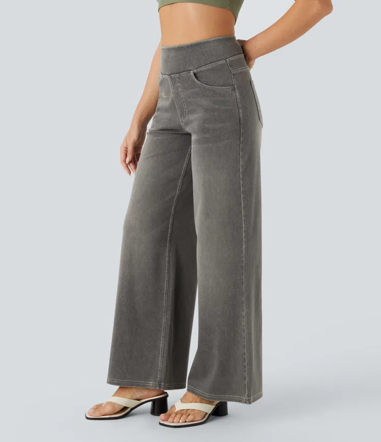 Van Beeck Amsterdam® | Comfortabele jeans met hoge taille