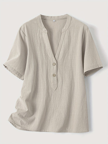 Van Beeck Amsterdam® | Elegante V-Hals Blouse