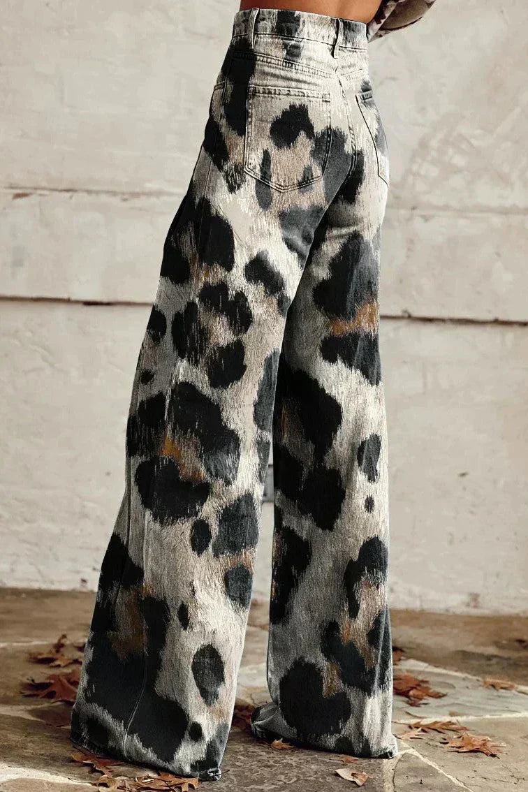 Van Beeck Amsterdam® | Boho Vintage Broek met Chic Print