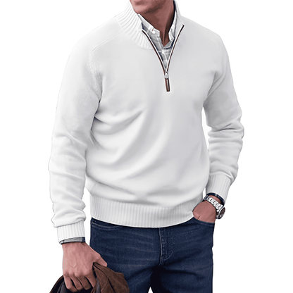 Van Elst Mode® | Moderne Zip Trui