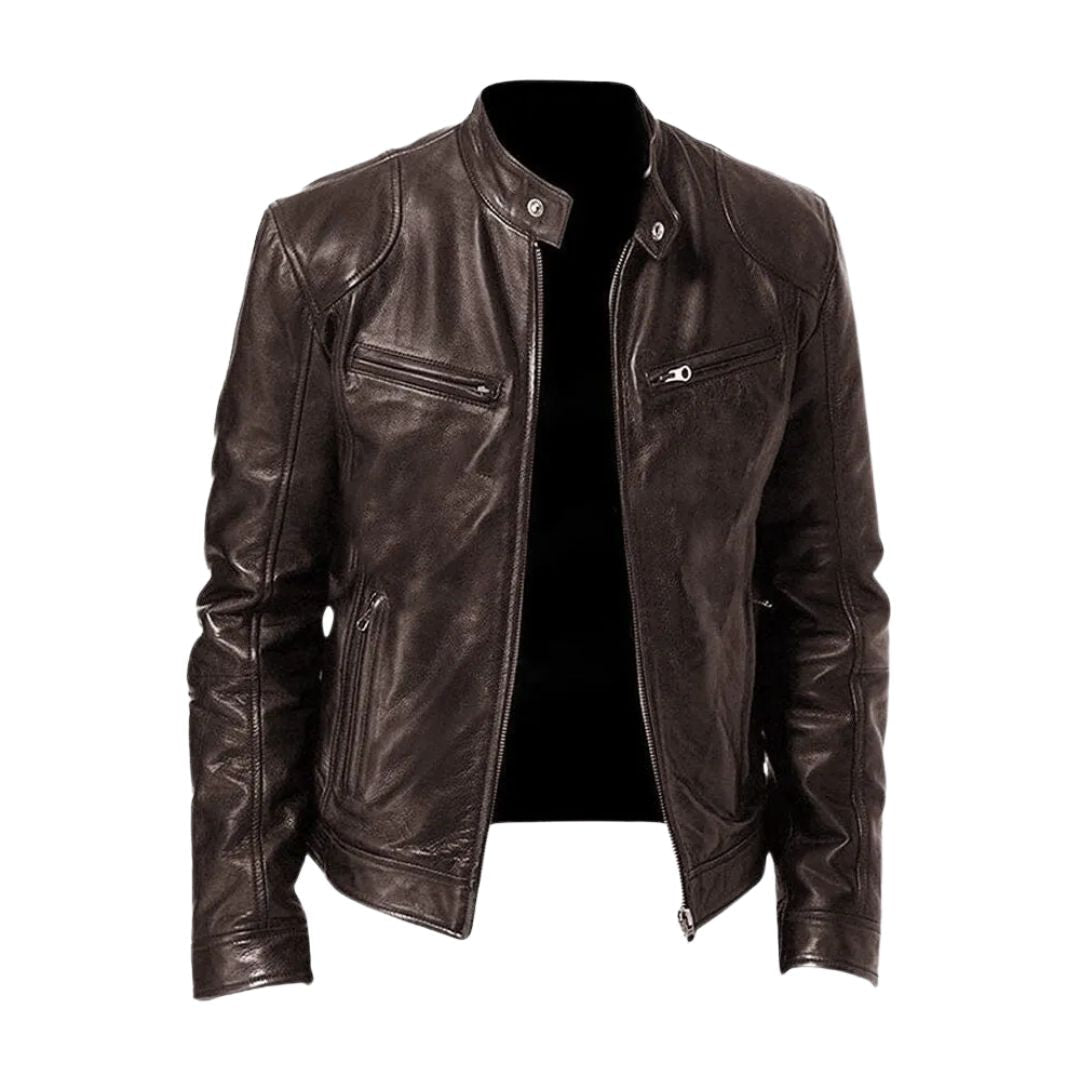 Van Beeck Amsterdam® | Casual kunstleren Jack