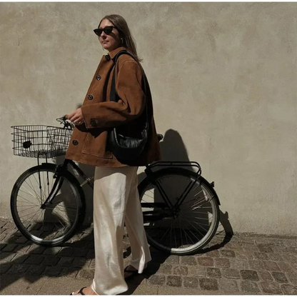 Van Beeck Amsterdam® | Suede Statement Coat
