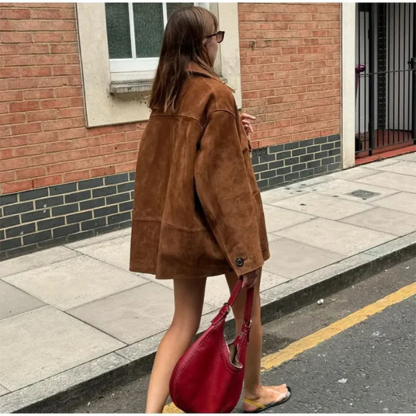 Van Beeck Amsterdam® | Suede Statement Coat
