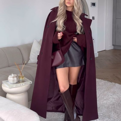 Van Beeck Amsterdam® | Classy Burgundy Jas