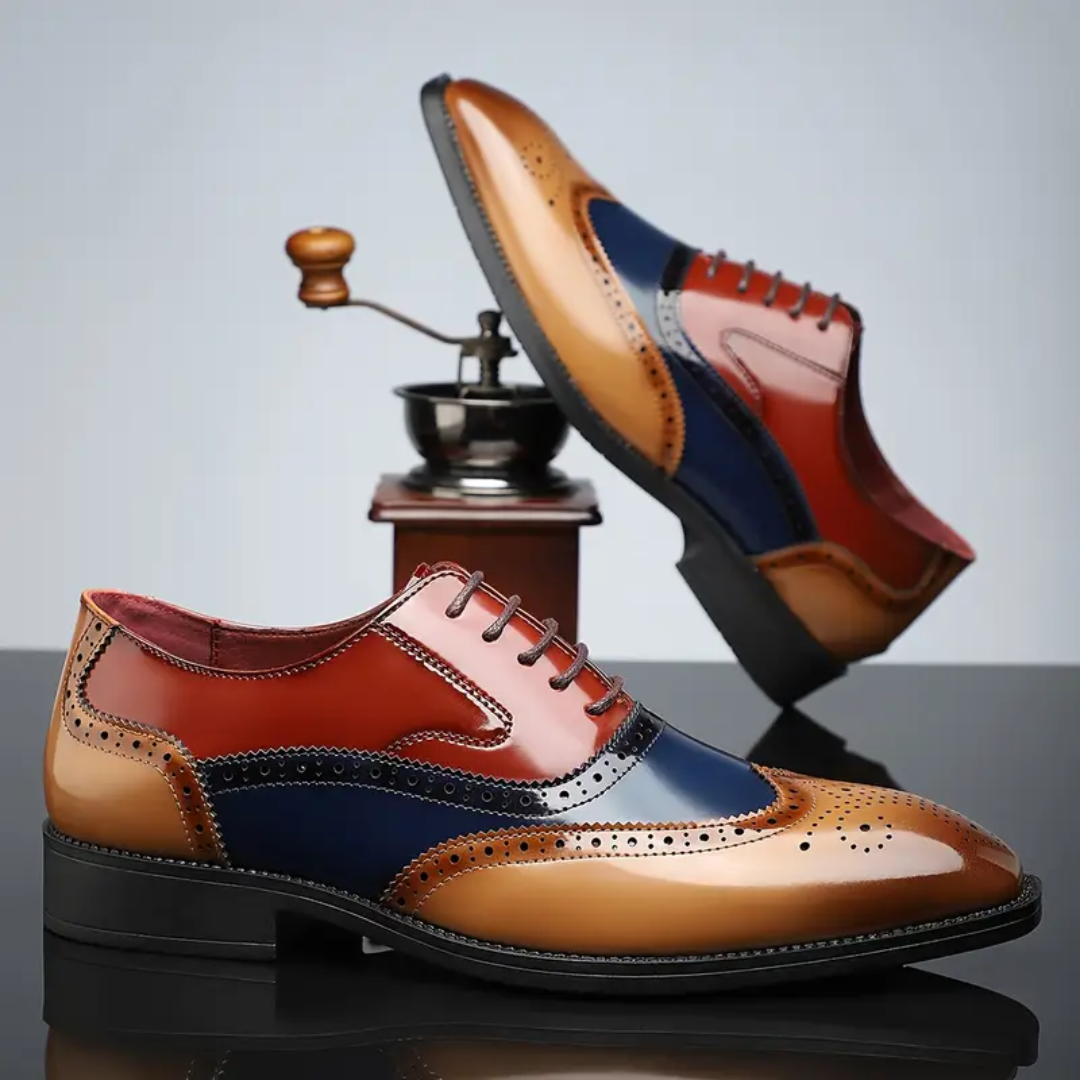 Van Beeck Amsterdam® | Wingtip Oxfords met Tijdloze Elegantie en Dagelijks Comfort voor Formele en Casual Looks