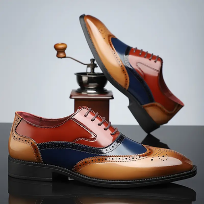 Van Beeck Amsterdam® | Wingtip Oxfords met Tijdloze Elegantie en Dagelijks Comfort voor Formele en Casual Looks
