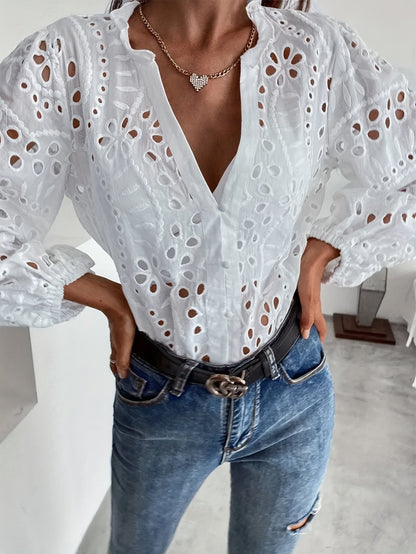 Van Beeck Amsterdam® | Geborduurde blouse