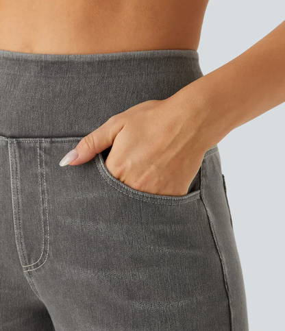 Van Beeck Amsterdam® | Comfortabele jeans met hoge taille