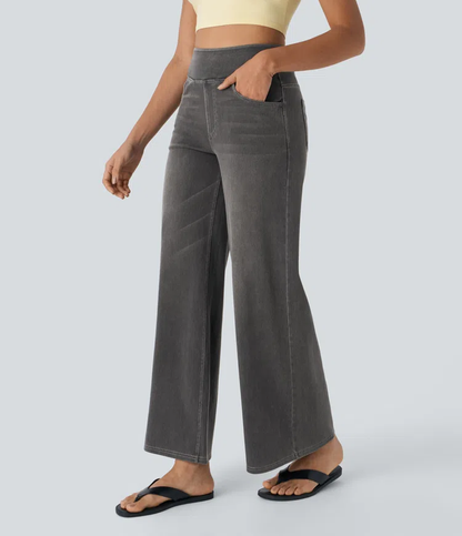 Van Beeck Amsterdam® | Comfortabele jeans met hoge taille