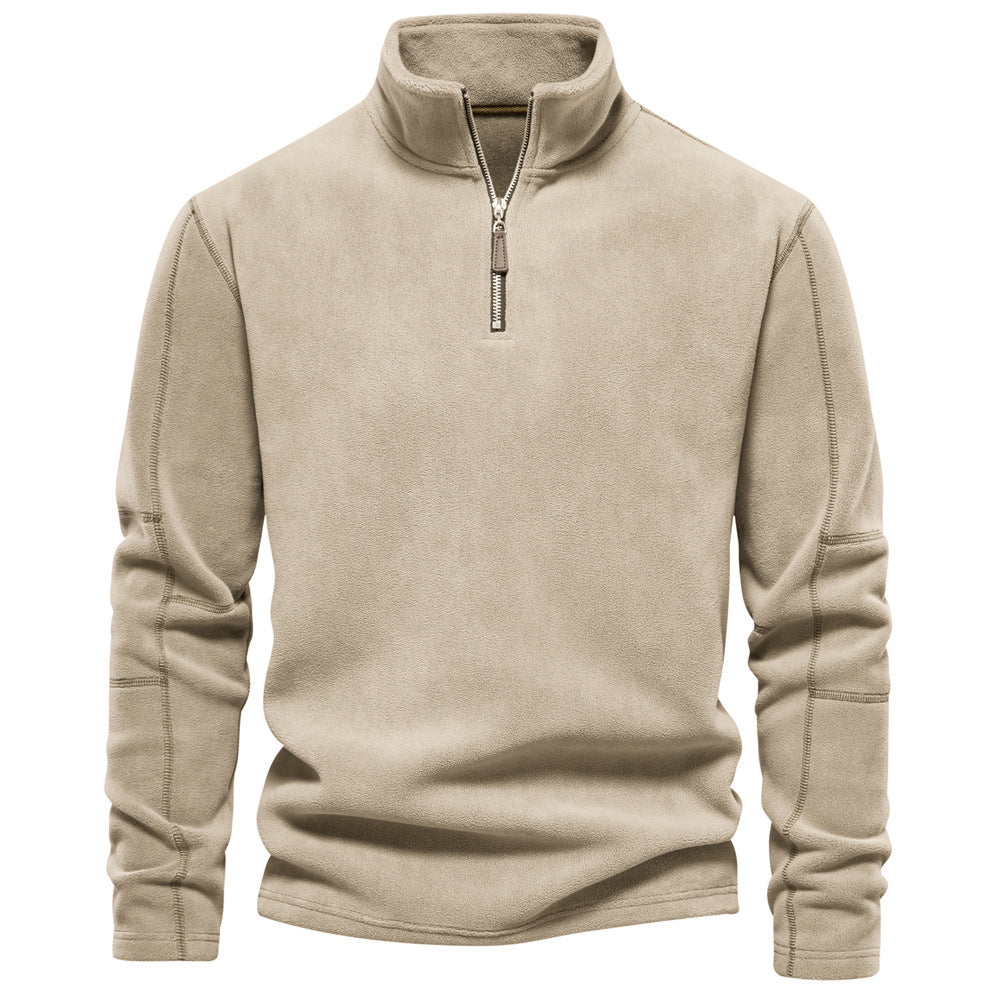 Van Beeck Amsterdam® | Trui Met Kwart Rits
